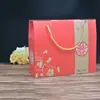 Caja de regalo de té pedido de empaque caja de regalo zongzi caja de regalo del Festival del Bote del Dragón caja de regalo de mano creativa de moda nacional puede ser urgente