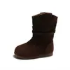 Botas de Outono Estilo Coreano para Meninas Novas Retrô Bebê Estilosas Botas Western Outono/Inverno 2026 Botas Individuais Infantis Botas Curtas
