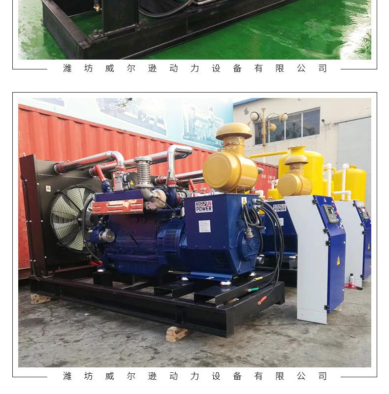 潍坊20305075100120150kw燃气发电机组天然气