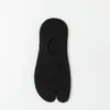 Calcetines de verano finos de malla transpirable para dedos de mujer, color liso, antideslizantes de silicona, calcetines invisibles de corte bajo