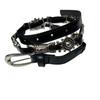 Cinto de Couro Esculpido em Metal Estilo Retrô Americano para Mulheres, Estilo Punk, Design de Nicho de Alta Qualidade, Cinto Fino, Acessório da Moda Hip-Hop