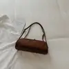 Bolsa de ombro única estilo coreano, novo modelo 2026, bolsa de ombro texturizada para o dia a dia, moderna, fashion, de alto valor, bolsa de mão de cor sólida