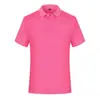 Camisa Polo de Secado Rápido con Cuello Uniforme de Grupo Personalizado Ropa de Trabajo Camisa Publicitaria Cultural Manga Corta Bordado Impresión Palabra Imagen Logotipo