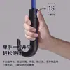 Paraguas Recto Semi-Automático Grande Reforzado con Mango Curvo de Gancho, con Funda Impermeable, Resistente al Viento, Paraguas Largo de Negocio para Sol y Lluvia para Hombres