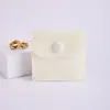 Saco Snap Veludo Joias Embalagem de Joias Fivela Oculta Saco de Armazenamento Veludo Dupla Face Pronta Entrega Amazon
