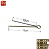 Agulha em U para grilo Ming e Qing Agulha em U imitação de ferragens de cobre Ferragens de cobre DIY preço por peça