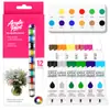 Pintura Gouache Acuarela Acrílica Transfronteriza de 6 ml 12 Colores Set de Pintura Acrílica para DIY Pintura para Estudiantes de Arte
