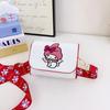 2025 Nueva Bolsa Versátil Infantil de un Solo Hombro Cruzada Moderna Linda Caricatura Monedero Accesorio de Ropa Popular Bolsa Cuadrada Pequeña