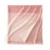 Cachecol Longo de Lã Cor de Fada Rosa Suave com Gradiente, Protetor de Pescoço Fino, Xale para Ambiente com Ar Condicionado, Presente de Verão para Mãe
