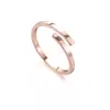 Anillo ajustable de acero inoxidable con grabado láser de personalidad de moda europea y americana Anillo para un solo dedo con nombre personalizado Regalo para parejas