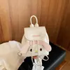 Linda mochila de moda coreana para mujer, estilo commuter, nueva y elegante 2026 para estudiantes, casual de moda, caricatura, nicho