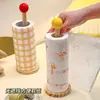 Portarrollos de cocina, estante para trapos perezosos, portarrollos de papel, estante para film transparente, estante de almacenamiento, portarrollos de papel de cocina