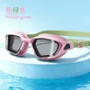 Gafas de Natación Impermeables y Anti-Vaho para Adulto Gafas de Natación Planas 2025 Nuevo Gafas de Natación de Silicona para Carreras Fabricante Venta al por Mayor