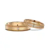 Anillos Cruzados de Plata de Ley S925 Nuevos para Parejas, Diseño Sencillo, Anillos de Boda de Lujo Ligero para Hombres y Mujeres, Venta Directa del Fabricante