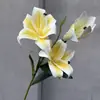 Flores Artificiais Amarelas para Arranjos de Casamento, Decorações de Local de Casamento, Decorações de Janela de Casa, Decorações de Corredor com Flores Artificiais, Flores Artificiais