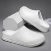 Verano 2024 Nuevo para Hombre Transpirable Suela Gruesa Antideslizante Moda Simple Ropa Casual Exterior Hogar Pantuflas Baotou