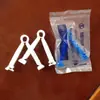 Pinza estéril desechable para cordón umbilical (Exportar Material de PP) Azul y blanco