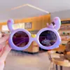 Gafas de Sol Melodía para Niñas, Gafas de Sol Polarizadas con Protección Solar para Bebé, Gafas de Sol Lindas con Dibujo de Conejo para Protección Solar