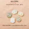 Pingente Natural de Jade Hetian Fechadura Fu Fivela Ping An Cabeça de Tigre Conta de Jade Antiga Trevo de Quatro Folhas Nó Chinês Conta Solta Acessórios DIY