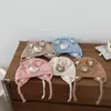 Gorro de bebé con orejas de oso de dibujos animados, gorro de punto, cálido para otoño e invierno, para niños y niñas de 1 a 3 años, gorro de punto moderno
