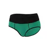 Bragas de Color Bloqueo Simples de Cintura Alta Tallas Grandes Transfronterizas, Ropa Interior Levanta Glúteos para Mujeres, Cintura Moldeadora, Comercio Exterior, Europeo y Americano, Amazon