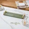 Prato de Frutas Levemente Luxuoso, Sala de Estar, Mesa de Centro Doméstica, Prato de Exibição para Lanches, Caixa de Armazenamento de Doces, Prato para Nozes e Frutas Secas com Compartimentos