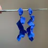 Pendientes de Borlas de Pétalos Estilo Retro Europeo y Americano Insuperables para Mujer, Pendientes de Diseño de Nicho, Pendientes Elegantes y de Alta Gama