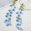 Campanilla de viento de simulación de alta calidad, Cadena de flores, Pinza para el pelo, DIY, Ramo de boda, Flores de simulación, Paisajismo, Decoración de alta calidad
