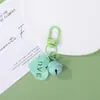 Chaveiro Pingente Sino Criativo Colorido Liga Coração LOVE Acessório de Bolsa Versátil DIY Decoração