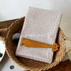 Casual Jacquard Tingido em Fio Xadrez Estilo Coreano Xadrez Chaoyang Algodão Puro Combinação de Cores Elegante Roupas Femininas Roupas Infantis Acessórios para Casa