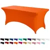 Funda Elástica para Mesa Transfronteriza de Comercio Exterior, Venta Directa de Fábrica, Mantel Elástico de Spandex para Fiesta de Bodas, Funda para Mesa de Cóctel, Mantel