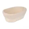Cesta de Fermentación de Ratán del Oeste de Indonesia Estilo Europeo Utensilios para Hornear Cesta de Fermentación para Pan de Campo Cesta Redonda para Pan de Campo
