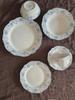 Plato de Borde Holandés Azul Francés Plato Pequeño Fresco Plato de Cerámica para la Casa Plato para Filete Plato Chino Taza de Café y Platillo
