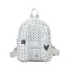 Mochila de Coelho Desenho Animado Fofo Estilo Coreano 2026 Nova Sensação de Alto Padrão Renda Bolinhas Rosa Mochila Escolar Casual para Estudante
