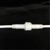 Cable Conector Impermeable de Bloqueo por Rosca de 2 Núcleos de 0.75 Cuadrados para Iluminación Exterior y de Paisaje, Enchufe Macho y Hembra, Cobre Puro LED