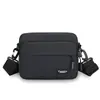 Maletín unisex, bolsa de tela Oxford de nailon a prueba de salpicaduras, bolso bandolera para hombre, bolsa de cajero multibolsillo, bolsa casual