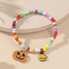 Pulseras Europeas y Americanas para Niños Cuentas de Arroz Calabaza Venta Directa de Fábrica Aliexpress Amazon Transfronterizo Cuentas de Calabaza