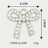 Joyería de aleación coreana, accesorios de bricolaje, colgante de collar y pulsera con incrustaciones de diamantes, venta al por mayor transfronteriza