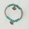 Nuevo Pulsera de Retazos con Cuentas de Candado de Larga Vida Étnico Estilo Chino para Hombres y Mujeres, Diseño de Nicho, Joyería Retro Versátil de Amistad