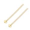 Venta Caliente Transfronteriza Color Dorado Paquete de 14K Oro Blanco Plata Cadena de Cola Cadena de Extensión Collar Casero Accesorios de Joyería Hechos a Mano DIY