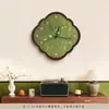 Relógio de Mesa Estilo Madeira Vintage, Relógio de Mesa, Relógio de Parede para Sala de Estar, Decoração de Relógio Retrô, Pendente de Parede de Nicho