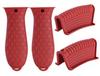 Conjunto de Cabo de Panela de Silicone Panela de Ferro Conjunto de Cabo de Silicone Antiderrapante Conjunto de Ferramentas de Cozinha Conjunto de Orelhas de Silicone Antiderrapante Conjunto de Clipe de Orelha
