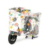 Funda de Lluvia para Vehículo Eléctrico, Engrosada y Resistente a la Suciedad, Tela para Sombrilla y Lluvia, Funda Impermeable y a Prueba de Polvo, Cubierta Mate Antifouling y Duradera para Bicicleta Eléctrica
