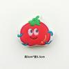 Muñeco de Verdura Divertido de Dibujos Animados Original Accesorios Paquete de Expresiones Colección Grande de Frutas y Verduras Broche de Peluche Accesorios para Manualidades