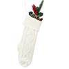 Suprimentos de Grande Decoração de Natal Meias de Natal Sacola de Presente Pingente de Natal Tricotado Meias de Natal de Lã Transfronteiriças