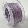 3 hebras de color Morandi cuerda trenzada extremadamente fina bobina de bobinado borla borla hecha a mano diy cuerda trenzada cuerda roja