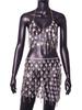 2025 Europeo y Americano Transfronterizo Nuevo Suministro Verano Aliexpress Amazon Falda de Mujer Sexy con Borlas de Piedras Preciosas L21017