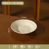 Un juego de cuencos y platos de cerámica delicados y elegantes, con colores bajo vidriado, adecuado para uso doméstico como cuencos, platos, tazones para arroz, tazones para sopa, tazones para fideos instantáneos y platos para servir