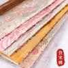 Tela de Brocado de Canción con Respaldo Adhesivo, Kit de Materiales Hechos a Mano para DIY, Pintura para Marco de Fotos, Tela Decorativa Creativa Estilo Chino para Regalo