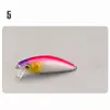Isca para Pesca: Isca Minnow de Afundamento Lento para Arremessos de Longa Distância, Minnow que Não Desvia para Pesca em Água Salgada, Eficaz para Mirar em Corvina, Peixe Mandarim e Robalo